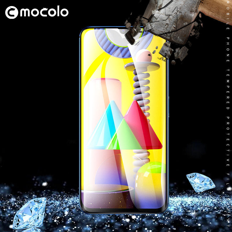 MOCOLO Silk Print HD Tempered Glass Full Glue Full Coverage Screen Film for Samsung Galaxy A20 A30 A50 M30 M30s A30s M31 M21 MOCOLO Silk Print HD Tempered Glass Full Glue Full Coverage Screen Film for Samsung Galaxy A20 A30 A50 M30 M30s A30s M31 M21